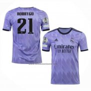 Segunda Camiseta Real Madrid Jugador Rodrygo 2022-23