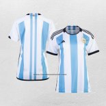 Camiseta Argentina 3 Estrellas Primera Mujer 2022