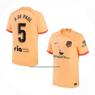 Camiseta Atletico Madrid Jugador R.De Paul Tercera 2022-23