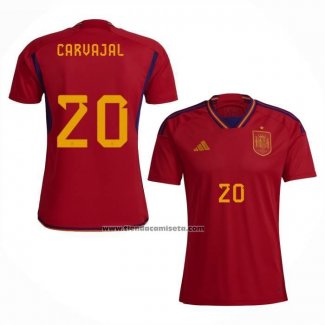 Camiseta Espana Jugador Carvajal Primera 2022