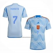 Camiseta Espana Jugador Morata Segunda 2022
