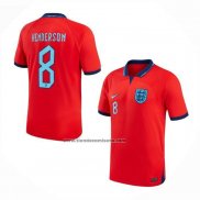 Camiseta Inglaterra Jugador Henderson Segunda 2022