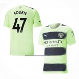 Camiseta Manchester City Jugador Foden Tercera 2022-23