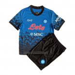 Camiseta Napoli Halloween Nino 2022-23