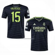 Camiseta Real Madrid Jugador Valverde Tercera 2022-23