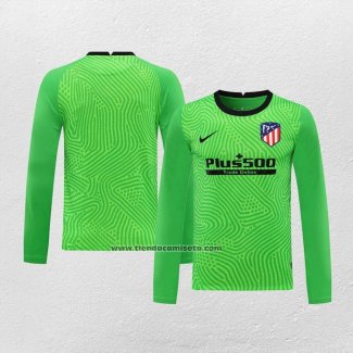 Portero Camiseta Atletico Madrid Manga Larga 2020-21 Verde