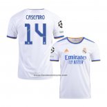 Primera Camiseta Real Madrid Jugador Casemiro 2021-22