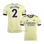 Segunda Camiseta Arsenal Jugador Bellerin 2021-22