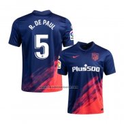 Segunda Camiseta Atletico Madrid Jugador R.De Paul 2021-22