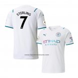 Segunda Camiseta Manchester City Jugador Sterling 2021-22