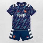 Tercera Camiseta Arsenal Nino 2021-22