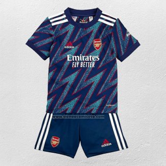 Tercera Camiseta Arsenal Nino 2021-22