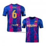 Tercera Camiseta Barcelona Jugador Xavi 2021-22