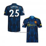 Tercera Camiseta Manchester United Jugador Sancho 2021-22