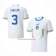 Camiseta Italia Jugador Chiellini Segunda 2022