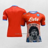 Maradona Special Tailandia Camiseta Napoli 2021-22 Rojo