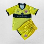 Portero Camiseta Stuttgart Nino 2021-22 Amarillo