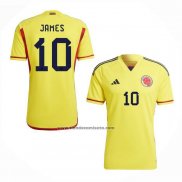 Primera Camiseta Colombia Jugador James 2022