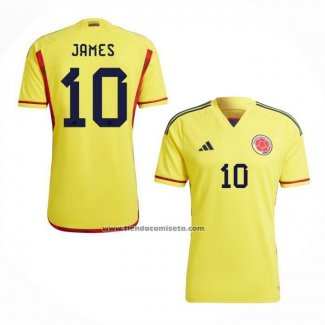 Primera Camiseta Colombia Jugador James 2022