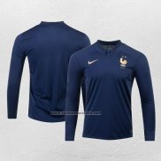 Primera Camiseta Francia Manga Larga 2022