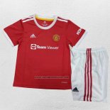 Primera Camiseta Manchester United Nino 2021-22
