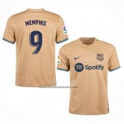 Segunda Camiseta Barcelona Jugador Memphis 2022-23