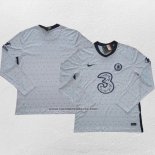 Segunda Camiseta Chelsea Manga Larga 2020-21