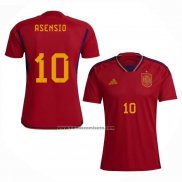 Camiseta Espana Jugador Asensio Primera 2022