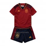 Camiseta Espana Primera Nino 2022