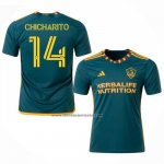 Camiseta Los Angeles Galaxy Jugador Chicharito Segunda 2023-24