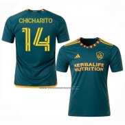 Camiseta Los Angeles Galaxy Jugador Chicharito Segunda 2023-24