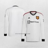 Camiseta Manchester United Segunda Manga Larga 2022-23