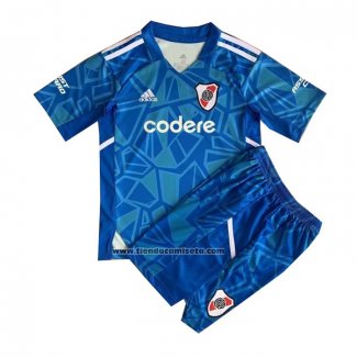 Camiseta River Portero Segunda Nino 2022-23