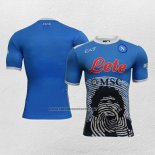 Maradona Special Camiseta Napoli 2021-22 Azul