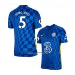 Primera Camiseta Chelsea Jugador Jorginho 2021-22