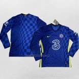 Primera Camiseta Chelsea Manga Larga 2021-22