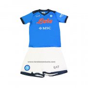 Primera Camiseta Napoli Nino 2021-22