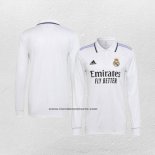 Primera Camiseta Real Madrid Manga Larga 2022-23