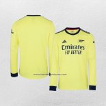 Segunda Camiseta Arsenal Manga Larga 2021-22
