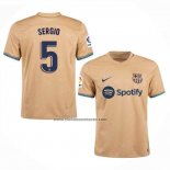 Segunda Camiseta Barcelona Jugador Sergio 2022-23
