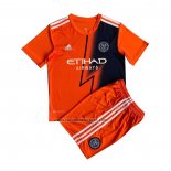 Segunda Camiseta New York City Nino 2022