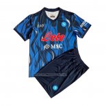 Tercera Camiseta Napoli EA7 Nino 2021-22
