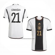 Camiseta Alemania Jugador Gundogan Primera 2022