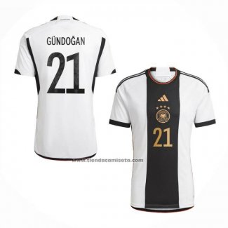 Camiseta Alemania Jugador Gundogan Primera 2022