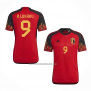 Camiseta Belgica Jugador R.Lukaku Primera 2022