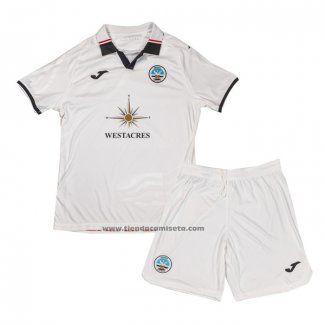 Camiseta Swansea City Primera Nino 2022-23