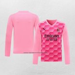 Portero Camiseta AC Milan Manga Larga 2020-21 Rosa
