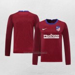 Portero Camiseta Atletico Madrid Manga Larga 2020-21 Rojo