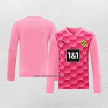 Portero Camiseta Borussia Dortmund Manga Larga 2020-21 Rosa