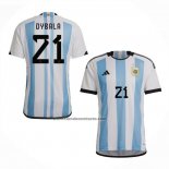 Primera Camiseta Argentina Jugador Dybala 2022